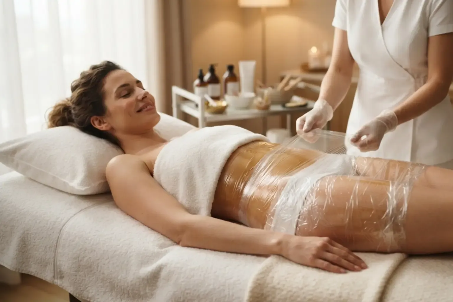 Термоактивное обертывание Cello Gel: как достичь видимого уменьшения объемов тела