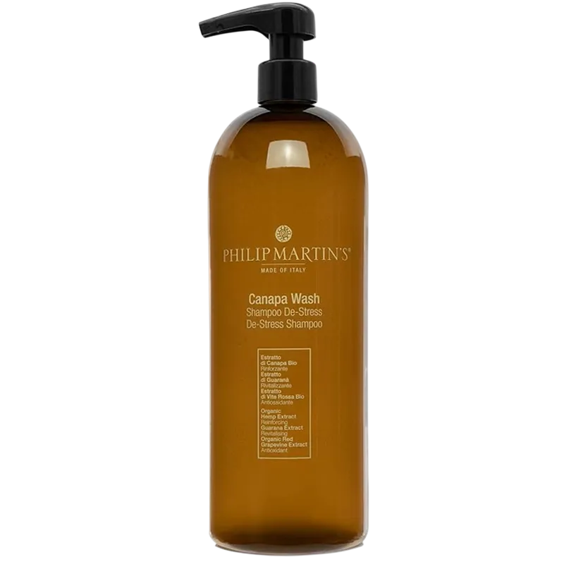 Шампунь для стимуляции волос  Philip Martin's Canapa Wash 1000мл