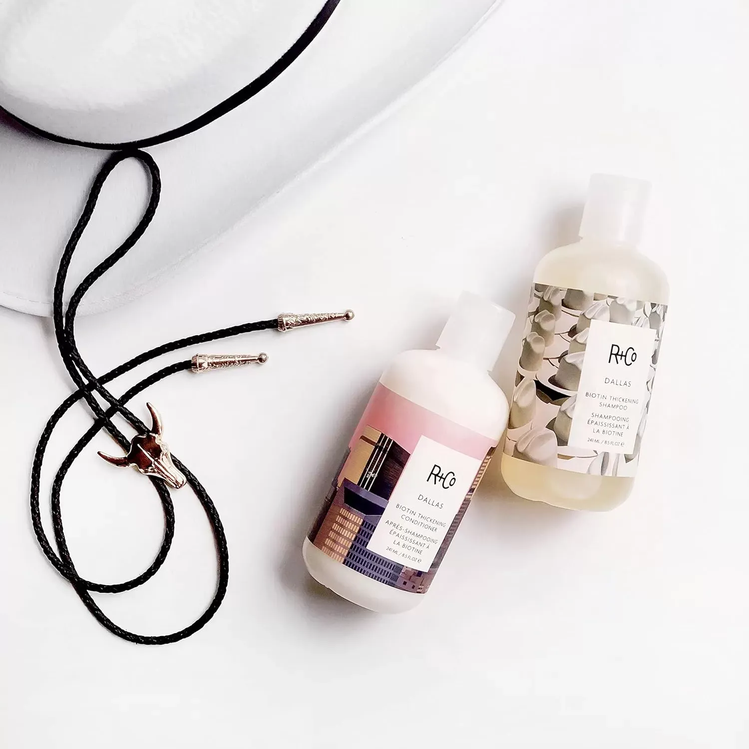 Шампунь с биотином для объема R+Co dallas biotin thickening shampoo