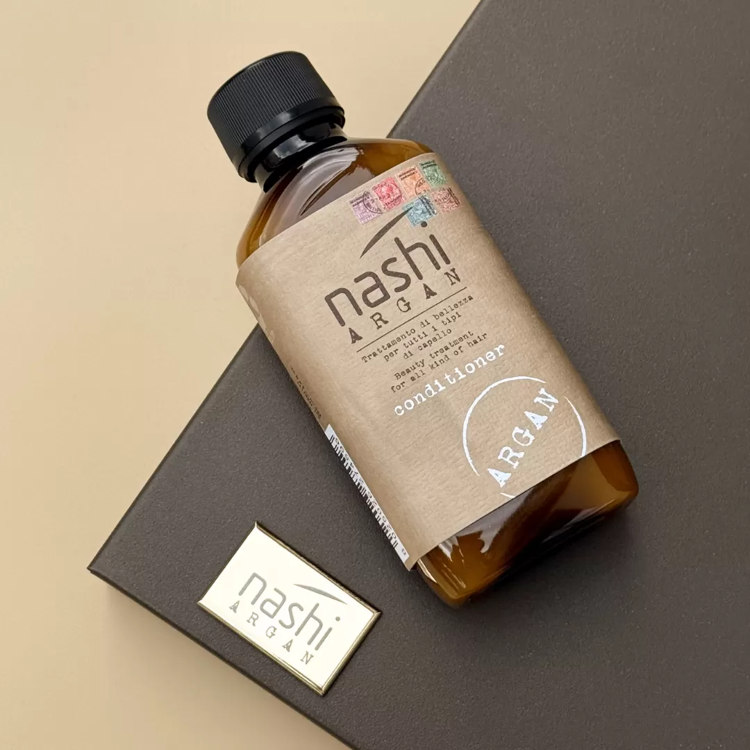КОНДИЦИОНЕР ДЛЯ ВСЕХ ТИПОВ ВОЛОС NASHI ARGAN 200мл