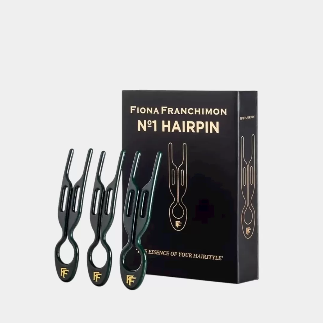 Шпильки No1 Hairpin Emerald green (Изумрудная, 3 шт)