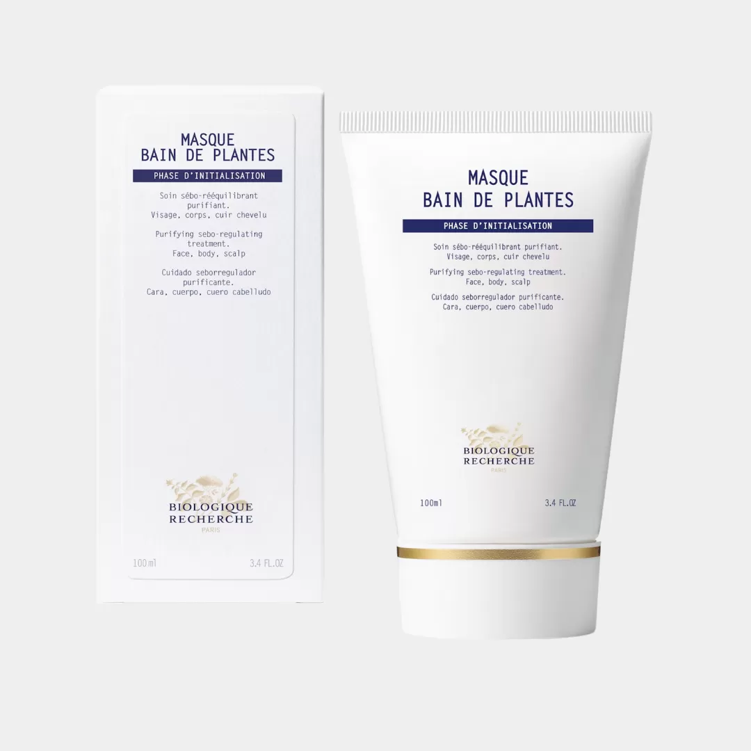 Masque Bain de Plantes Очищающая и себорегулирующая маска для лица волос и тела