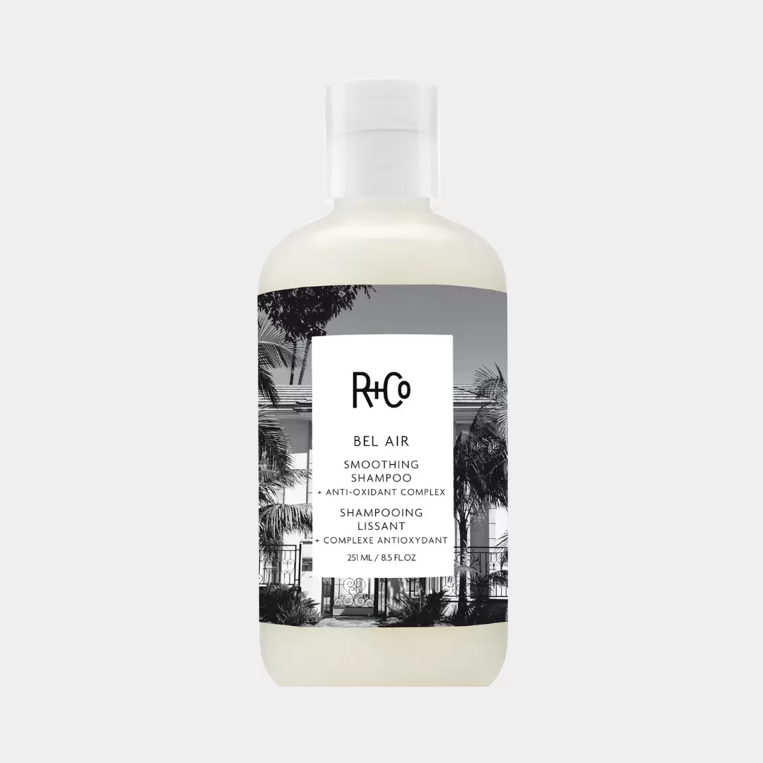R+Co bel air smoothing shampoo + anti-oxidant complex