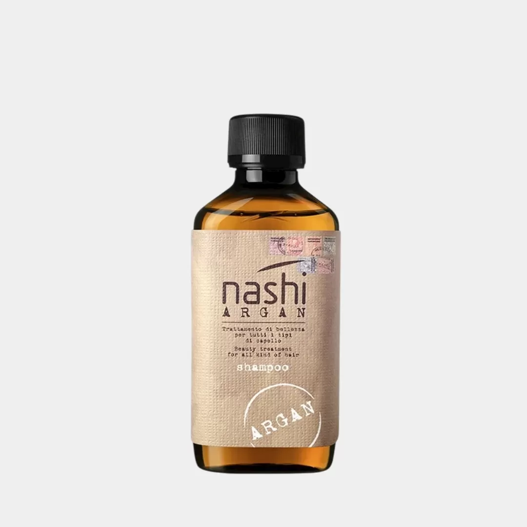 НАБОР ДЛЯ ОЧИЩЕНИЯ ВОЛОС И КОЖИ ГОЛОВЫ ДЛЯ ВСЕХ ТИПОВ ВОЛОС NASHI ARGAN 200 мл