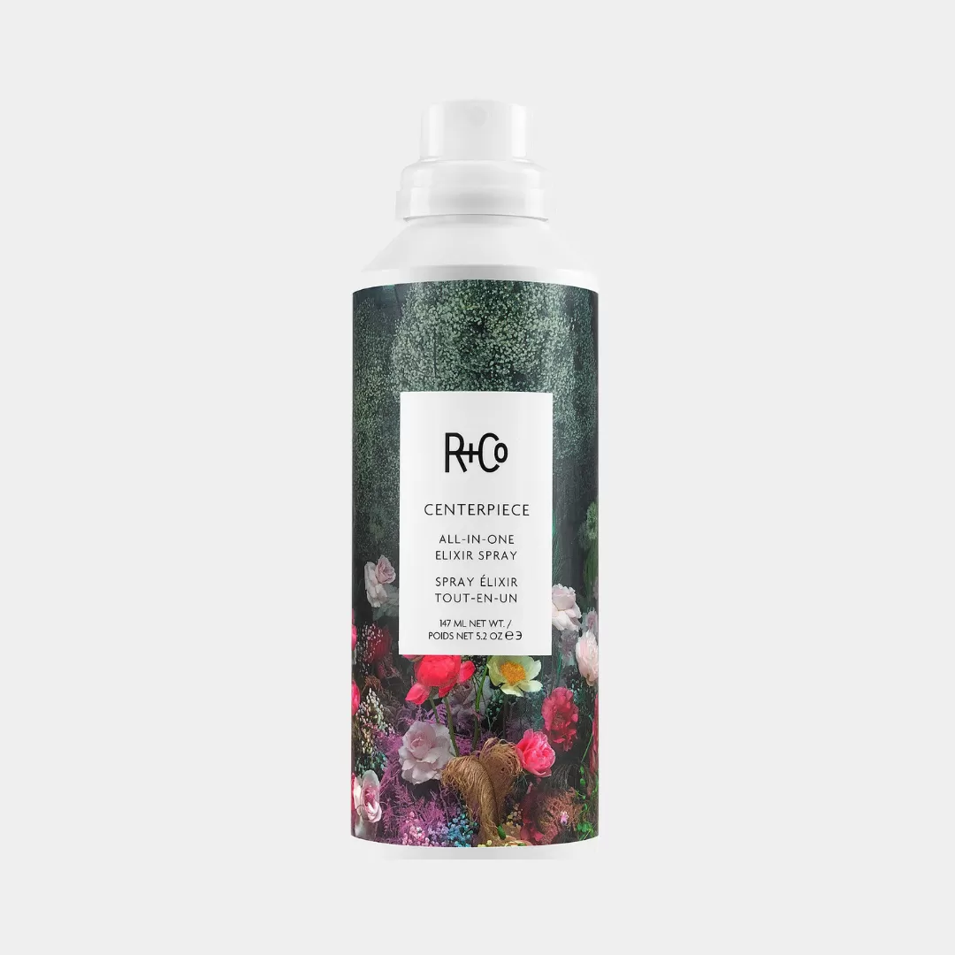 R+Co centerpiece all-in-one hair elixir