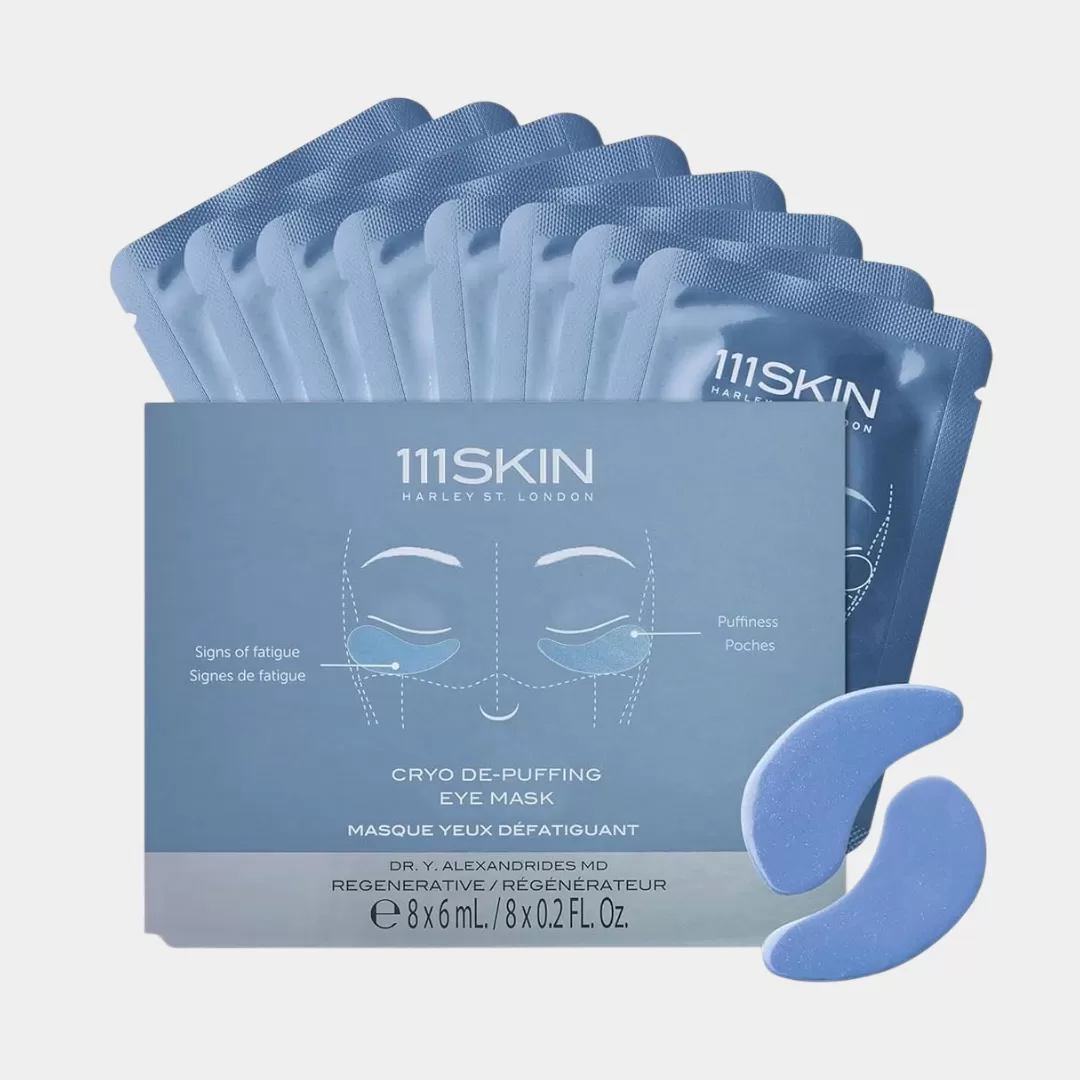 Маска-патчи для глаз с антиотёчным эффектом 111SKIN Sub-Zero De-Puffing Eye Mask 8шт