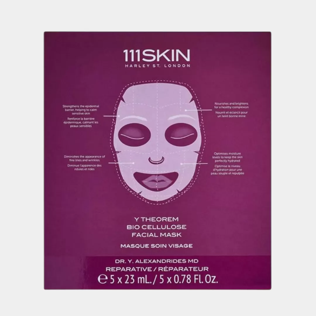 Биоцеллюлозная омолаживающая маска для лица 111SKIN Y Theorem Bio Cellulose Facial Mask 5шт