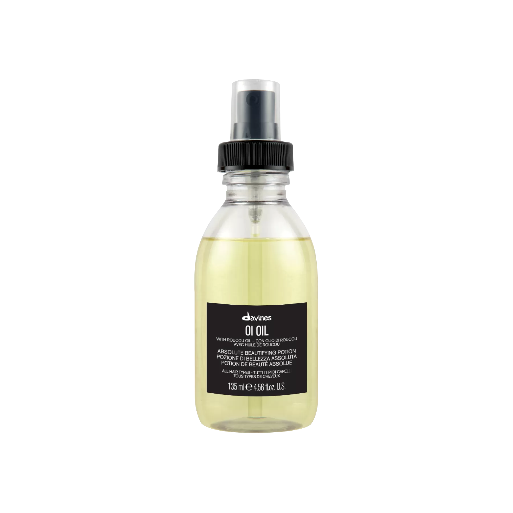 OI масло для абсолютной красоты волос с маслом аннато Davines