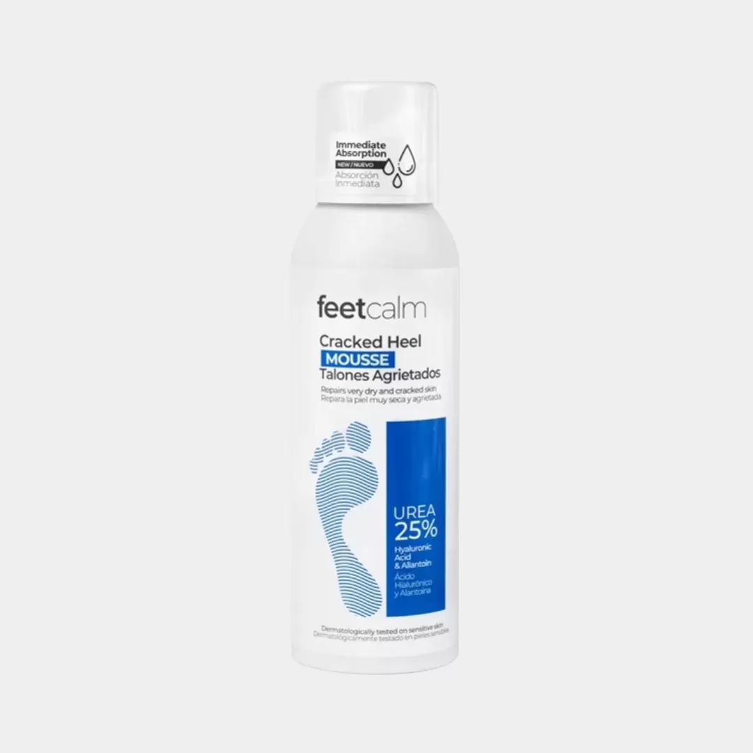 Восстанавливающий мусс против трещин на пятках Feetcalm Cracked Heel Mousse 25% Urea, 75 мл
