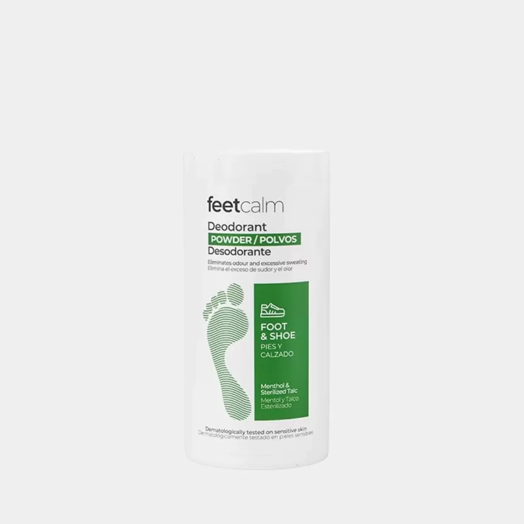 Дезодорант-пудра для ног и обуви Feetcalm Deodorant Powder Foot & Shoe, 100 г